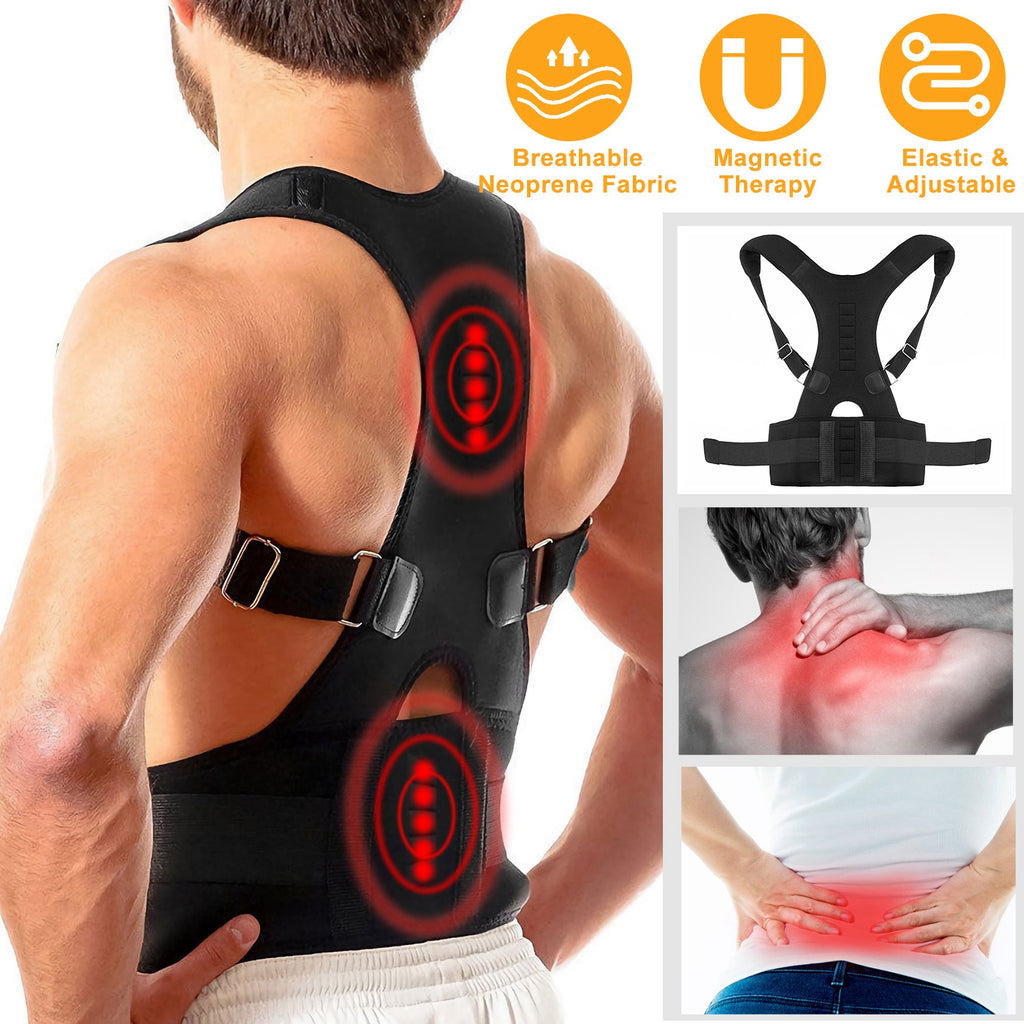 Posture Corrector Belt for Men & Women – Back Support & Pain Relief