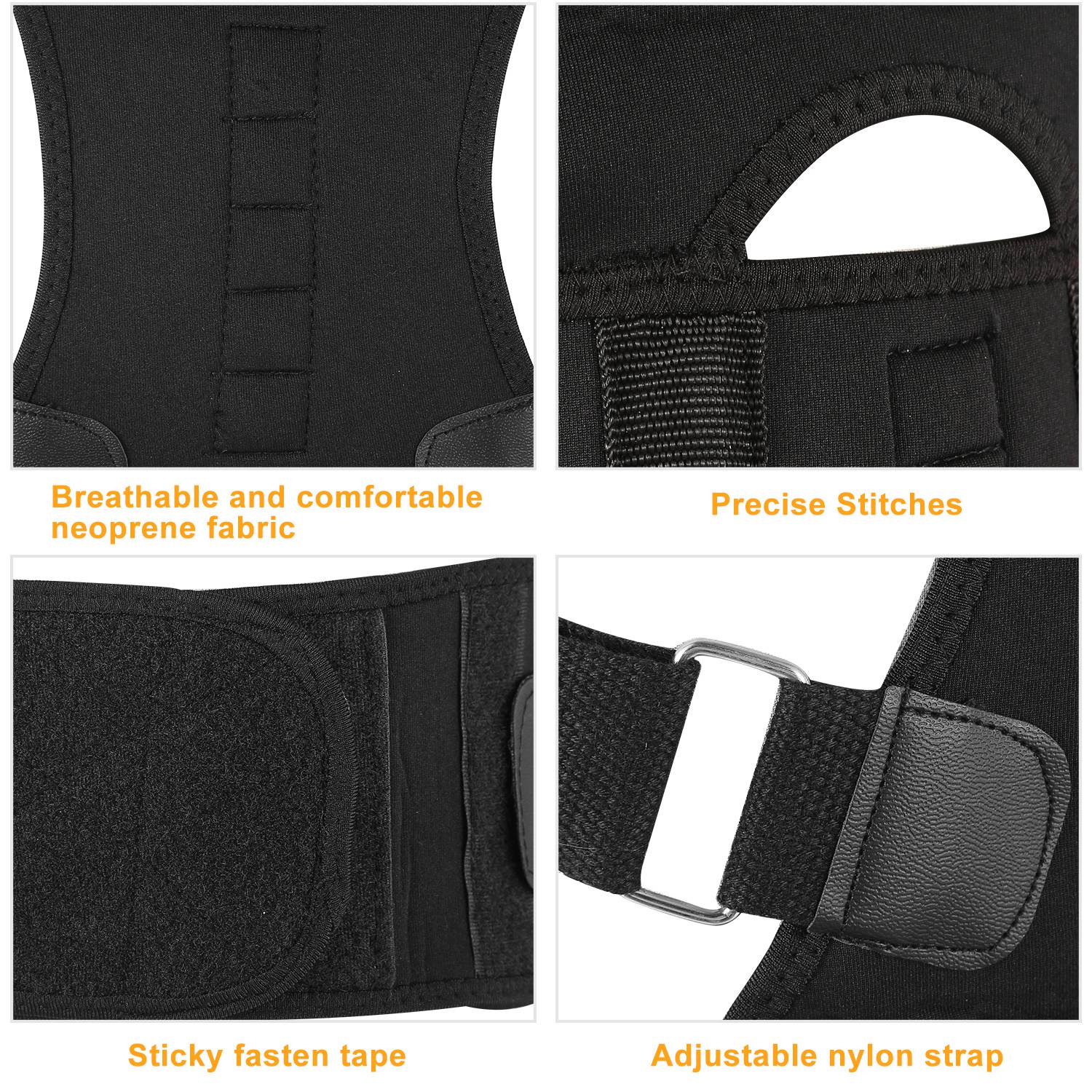 Posture Corrector Belt for Men & Women – Back Support & Pain Relief